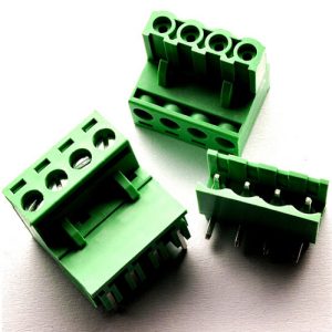 4 PIN CONNECTOR PCB MOUNT RIGHT ANGLE