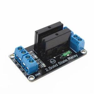 5V 2 Channel OMRON SSR High Level Solid State Relay Module 250V 2A In Pakistan