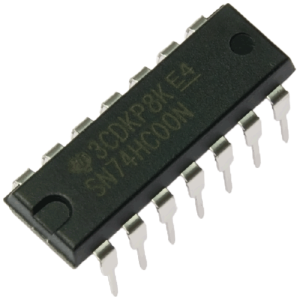 74HC00 QUAD 2 INPUT NAND GATE IC