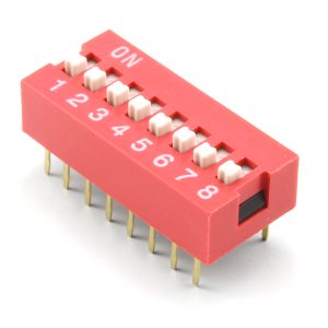 8 WAY DIP SWITCH SLIDE SWITCH