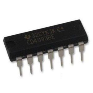 CD4093 CMOS QUAD 2 INPUT NAND IC