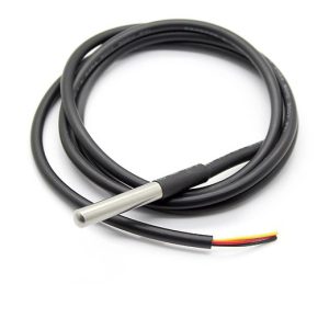 DS18B20 TEMPERATURE SENSOR WATERPROOF DIGITAL TERMAL PROBE TEMP SENSOR -1M LEAD LENGTH