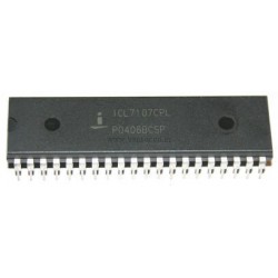 ICL7107 31  2 DIGIT LCD LED DISPLAY  AD CONVERTER  IC
