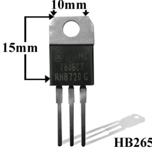 L7806 VOLTAGE REGULATOR TRANSISTOR 6VOLT