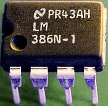 LM386 LOW VOLTAGE AUDIO POWER AMPLIFIER IC