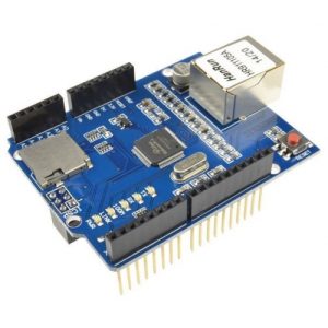 W5100 ENTHERNET SHIELD NETWORK EXPENTION BOARD WITH MICRO SD CARD SLOT FOR ARDUINO
