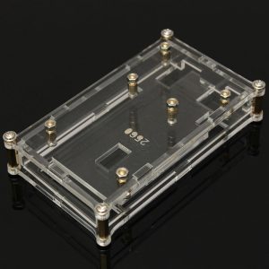 MEGA 2560 R3 TRANSPARENT ACRYLIC CASE SHEL ENCLOSURE GLOSS BOX FOR MEGA 2560
