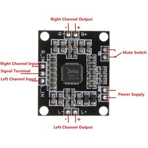 PAM8610 12V DUAL-CHANNEL SETEREO AUDIO APMLIFIER BOARD