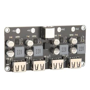 4-PORT USB DC-DC BUCK CONVERTER / USB FAST CHARGING POWER SUPPLY MODULE