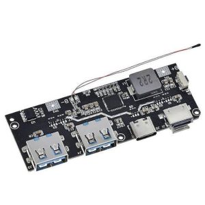 POWER BANK FAST CHARGING MODULE TYPE-C 22.5W QC-3.0 QC-4.0 DUAL USB PORT WITH NTC