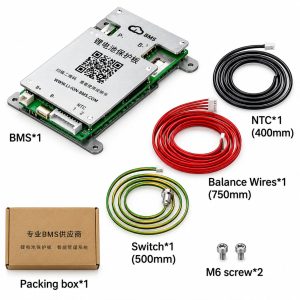 JK JK-BD4A8S6P 60A 4S TO 8S 0.4A SMART ACTICE BALANCE BMS (WITH BLUETOOTH)